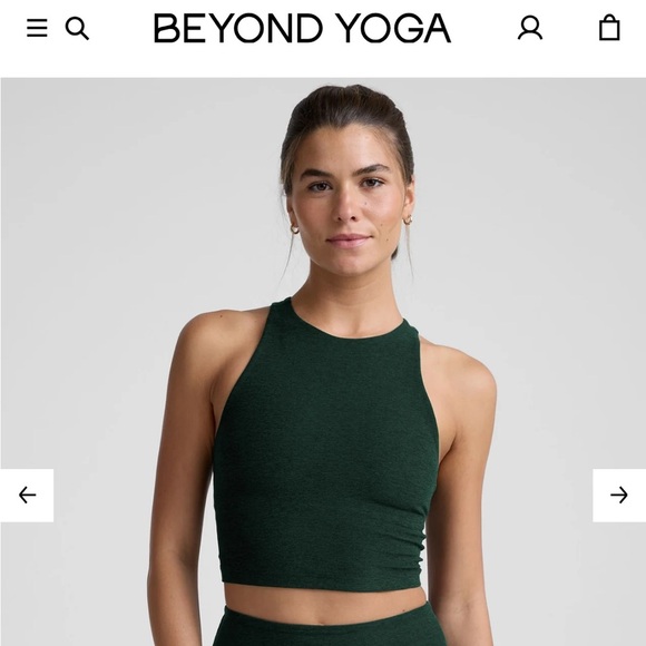 Beyond Yoga Spacedye Refocus Cropped Tank (size XS) - Picture 1 of 10